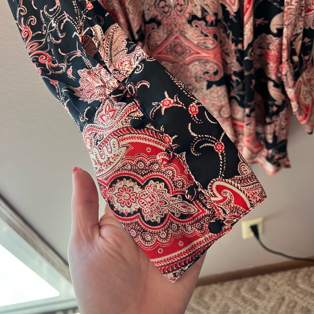 Free People Long Sleeve Blouse - Picture 3 of 8